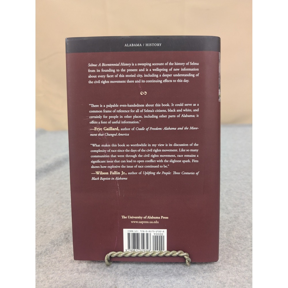 Selma A Bicentennial History Alston Fitts III Signed Hardcover Alabama‎ History - Picture 2 of 6